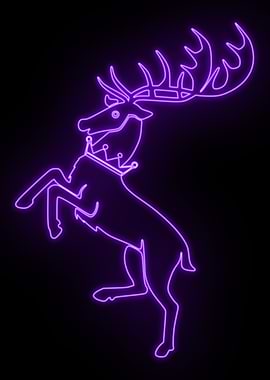 Elk House Neon Sign