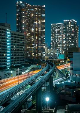 Tokyo view at night
