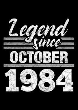 Legend Since October 1984