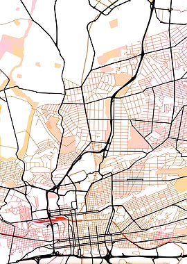 Johannesburg Street Map