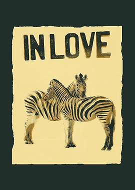 Zebras In Love