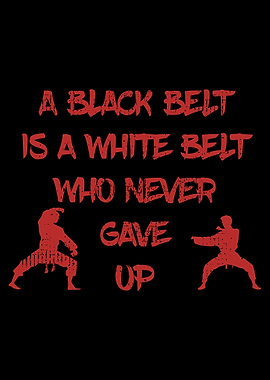 White Belt Black Belt