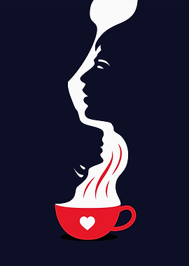 Coffee Couple Love Story