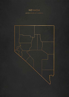 Gold Nevada Map