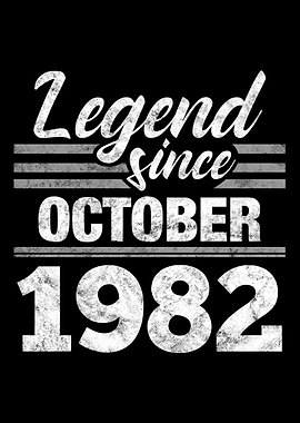 Legend Since October 1982