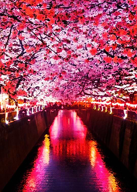 Cherry Blossom water