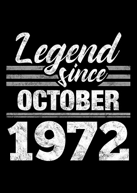 Legend Since October 1972