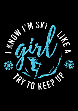 Skiing Gift Skier Ski