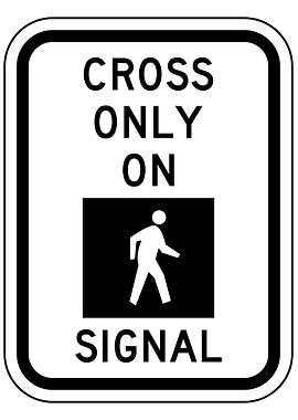 USA Road Sign