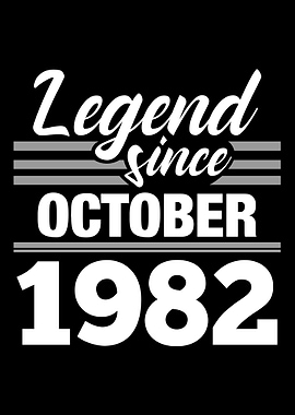 Legend Since October 1982