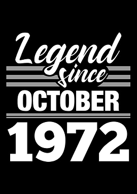 Legend Since October 1972