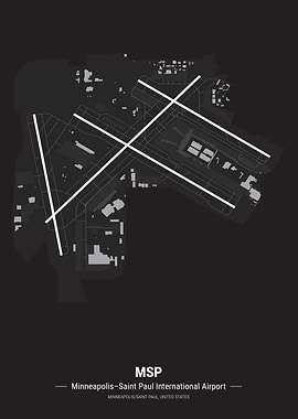 Minneapolis Airport Map