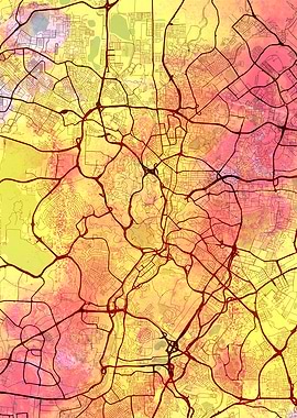 Kuala Lumpur Street Map