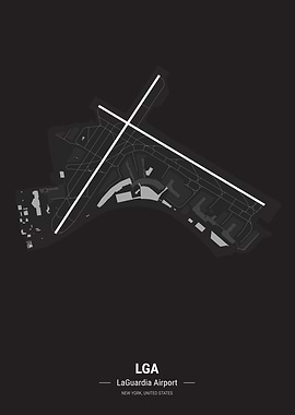 LaGuardia Airport Map