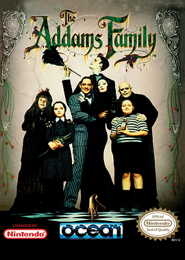 ADDAMS FAMILY NES COVER