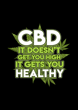 CBD Not High Gets Healthy