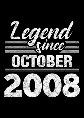 Legend Since October 2008