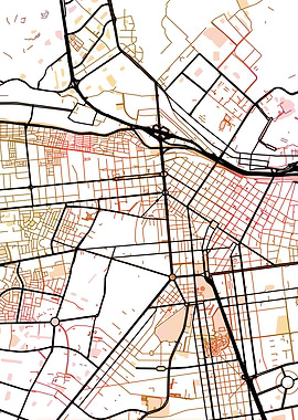 Lima Street Map
