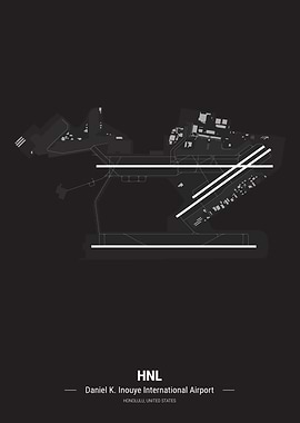 Honolulu Airport Map