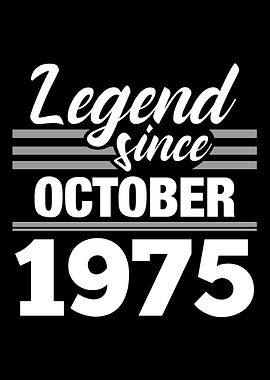 Legend Since October 1975