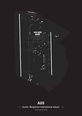 Austin Airport Map