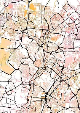 Kuala Lumpur Street Map