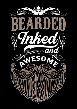 Bearded Inked Awesome