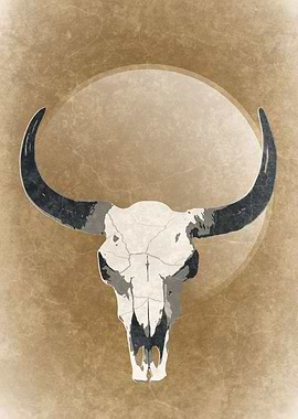 Desert Cow Skull