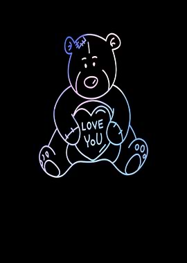 Dear Bear Love Heart