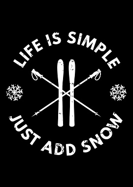 Skiing Gift Skier Ski