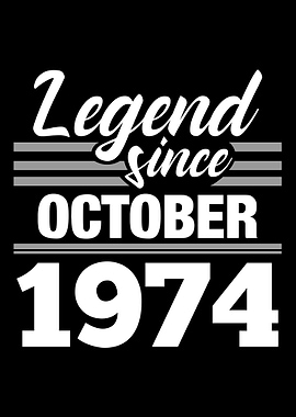 Legend Since October 1974