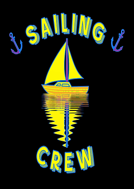 Sailing crew sailing