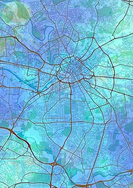 Manchester Street Map