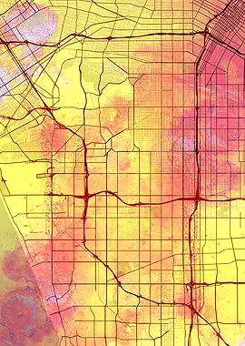 Los Angeles Street Map