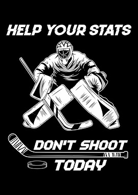 Proud Ice Hockey Goalie