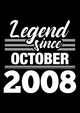 Legend Since October 2008