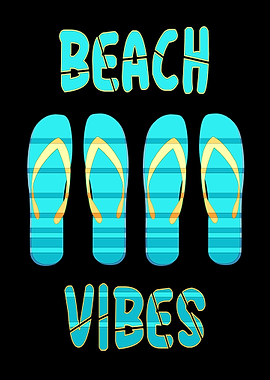 Beach Vibes Shoe Sun