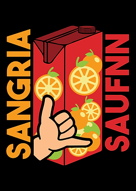 Sangria Wein Spanien Weinh