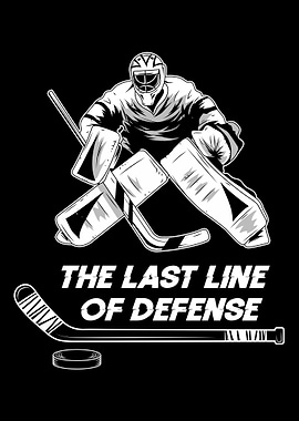 An Ice Hockey Goalie