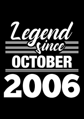 Legend Since October 2006