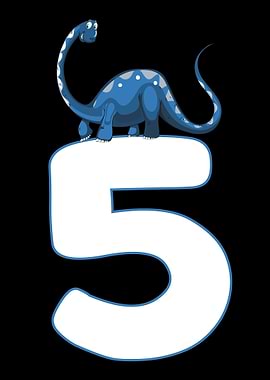 5th birthday dinosaur