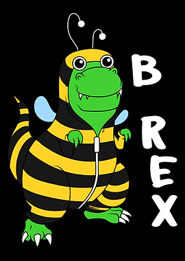 B Rex Funny Trex