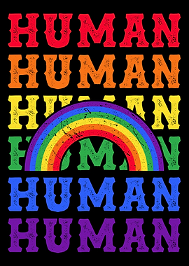 LGBT Human Rainbow