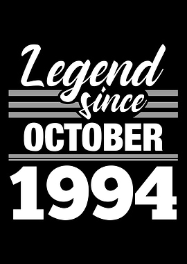 Legend Since October 1994