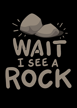 Wait I See A Rock