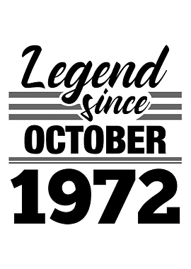 Legend Since October 1972