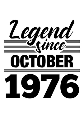 Legend Since October 1976