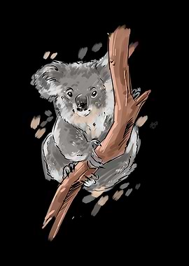 Koala Lover Portrait