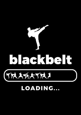 Black Belt Karate Fighter