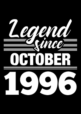 Legend Since October 1996